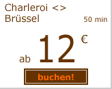Brüssel-Charleroi ab 12 Euro