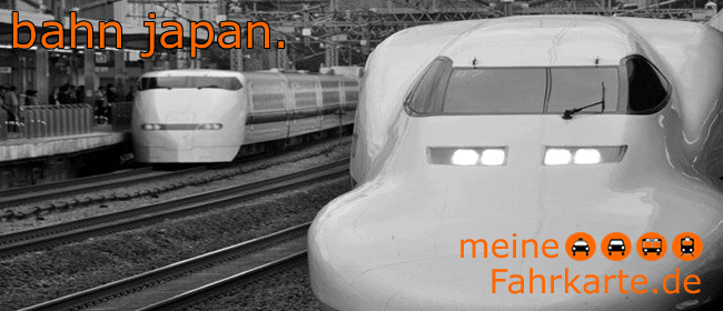 Bahnfahrkarten und Angebote Japan
