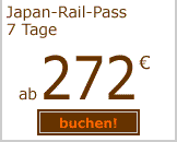 japan rail pass ab 272 euro