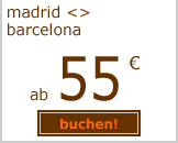 Madrid-Barcelona ab 39 euro