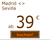 Madrid-Sevilla ab 57 euro