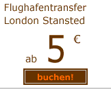 Flughafentransfers London Stansted ab 5 Euro