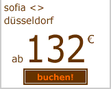 Sofia-Düsseldorf ab 115 Euro