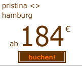 Pristina-Hamburg ab 129 Euro