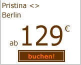 Pristina-Berlin ab 119 Euro