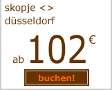 Skopje-Düsseldorf ab 79 Euro
