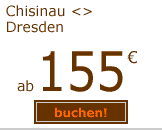 Chisinau-Dresden ab 155 Euro