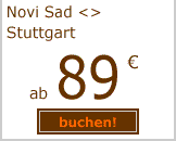 Novi Sad Stuttgart ab 89 Euro