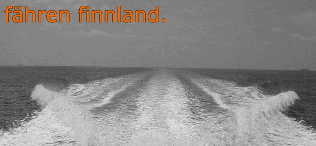 Fähren und Autofähren Finnland