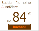 Fähre Bastia Piombino ab 84 Euro