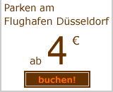 Parken Flughafen Düsseldorf ab 4 EUR